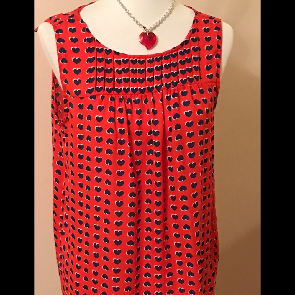 Cynthia Rowley heart top